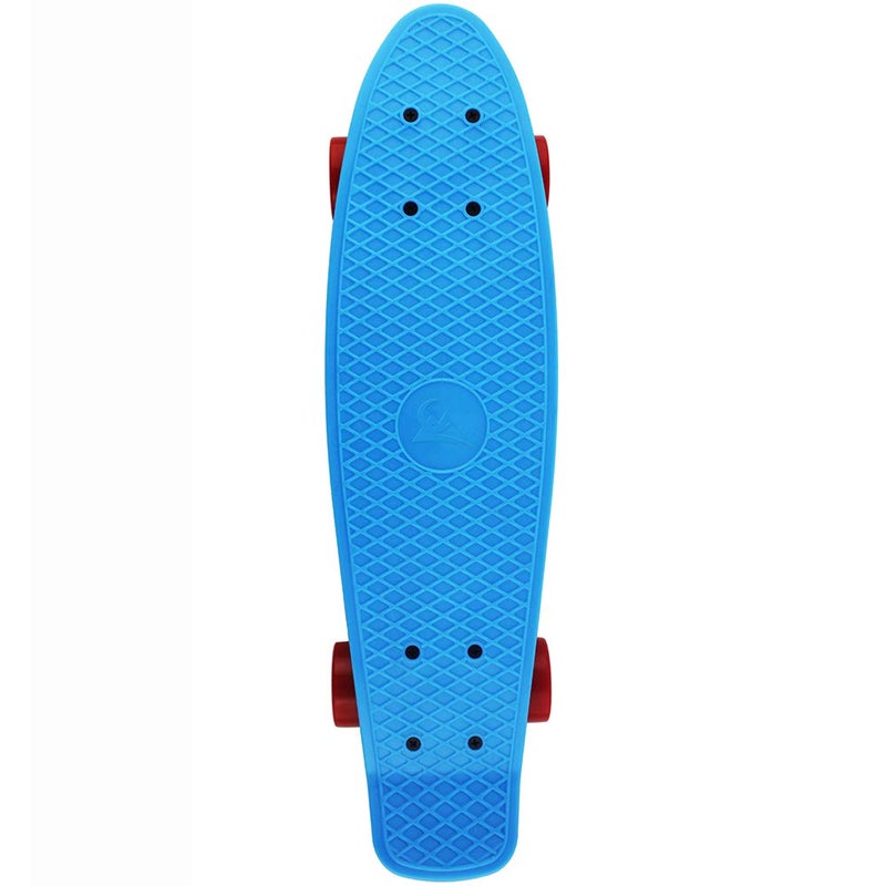 Meketec Skateboards Beginners 22 inch Mini Cruiser Girl Skateboard for Kids Boys Youth Beginners Child Toddler Teenagers Adults Dog (Blue Red) - Image 4